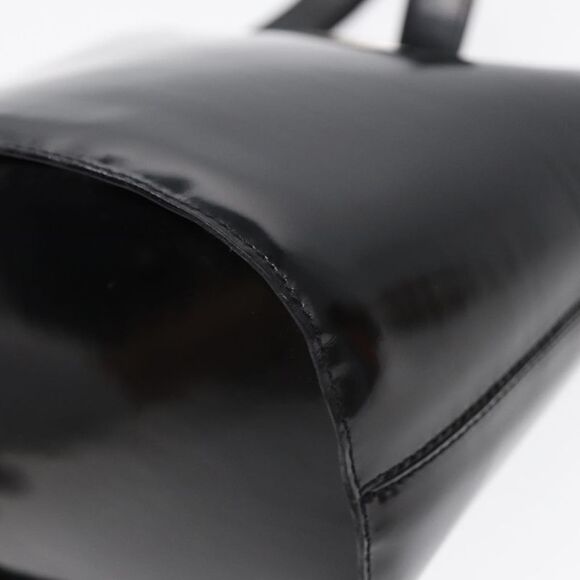 Céline Seau Black Patent Leather Shoulder Bag (Pre-Owned) - Picture 6 of 16